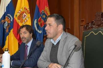 Imágenes del Pleno ordinario de diciembre del Ayuntamiento de Telde (Foto Francisco Javier Santana)